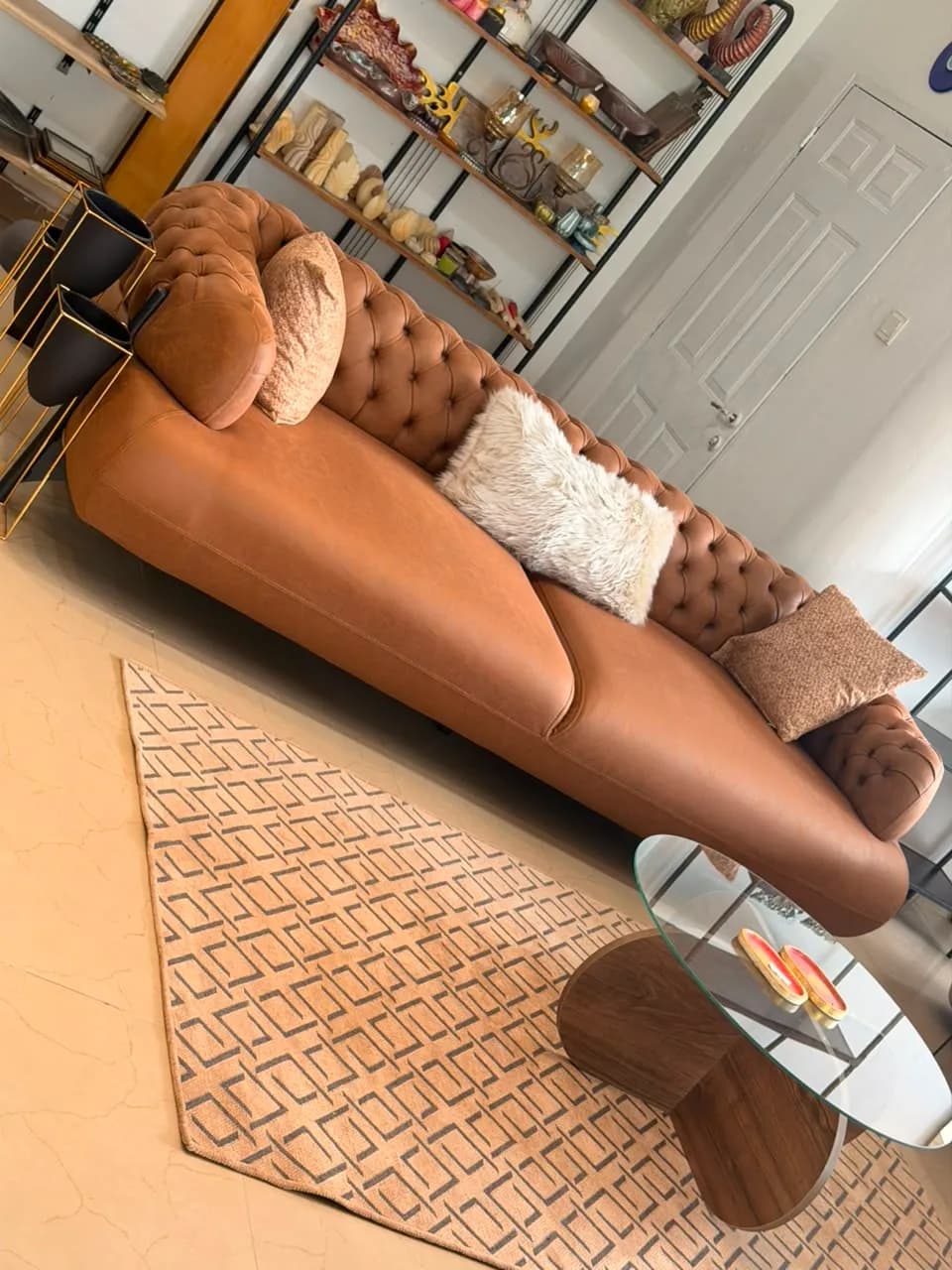 3 Seater Luxury Couch sofa Leather finish