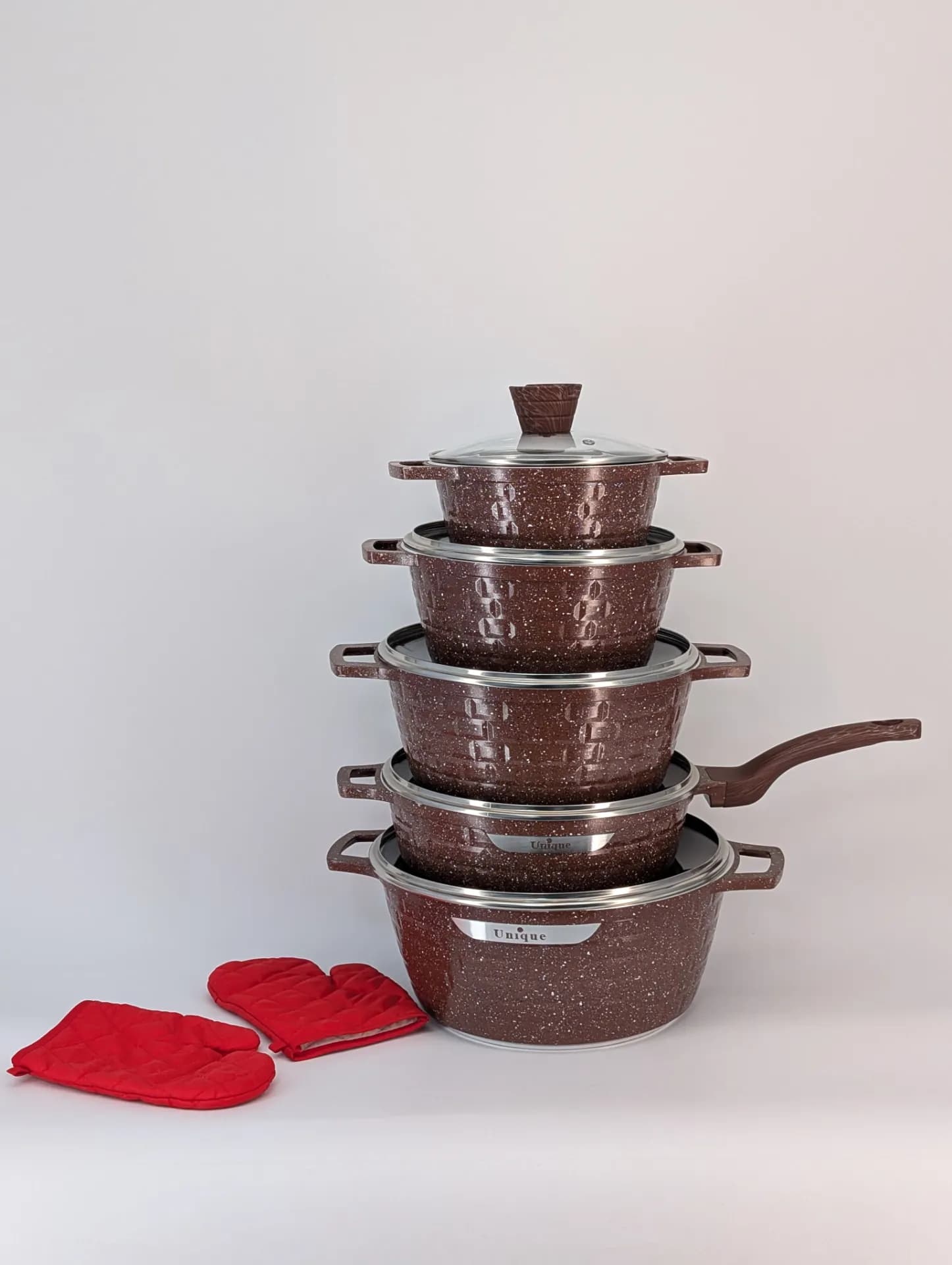 Unique Cookware 5pcs Set — view 2