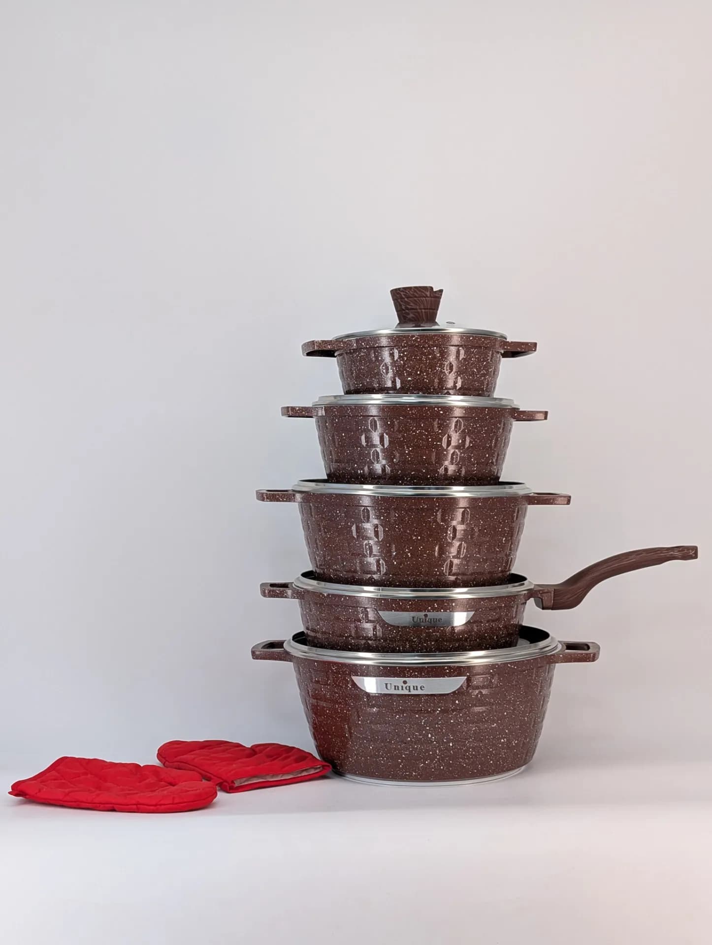 Unique Cookware 5pcs Set — view 3