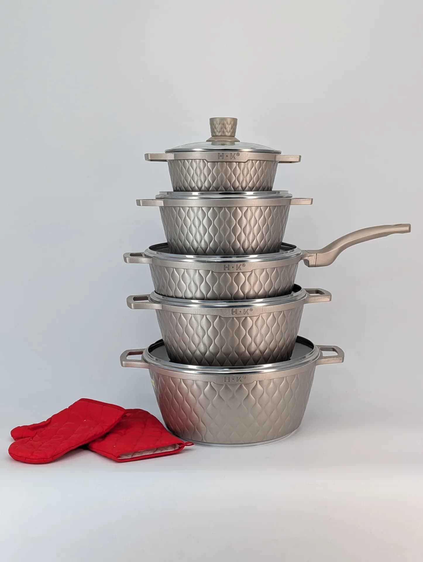 Unique Cookware 5pcs Set — view 4
