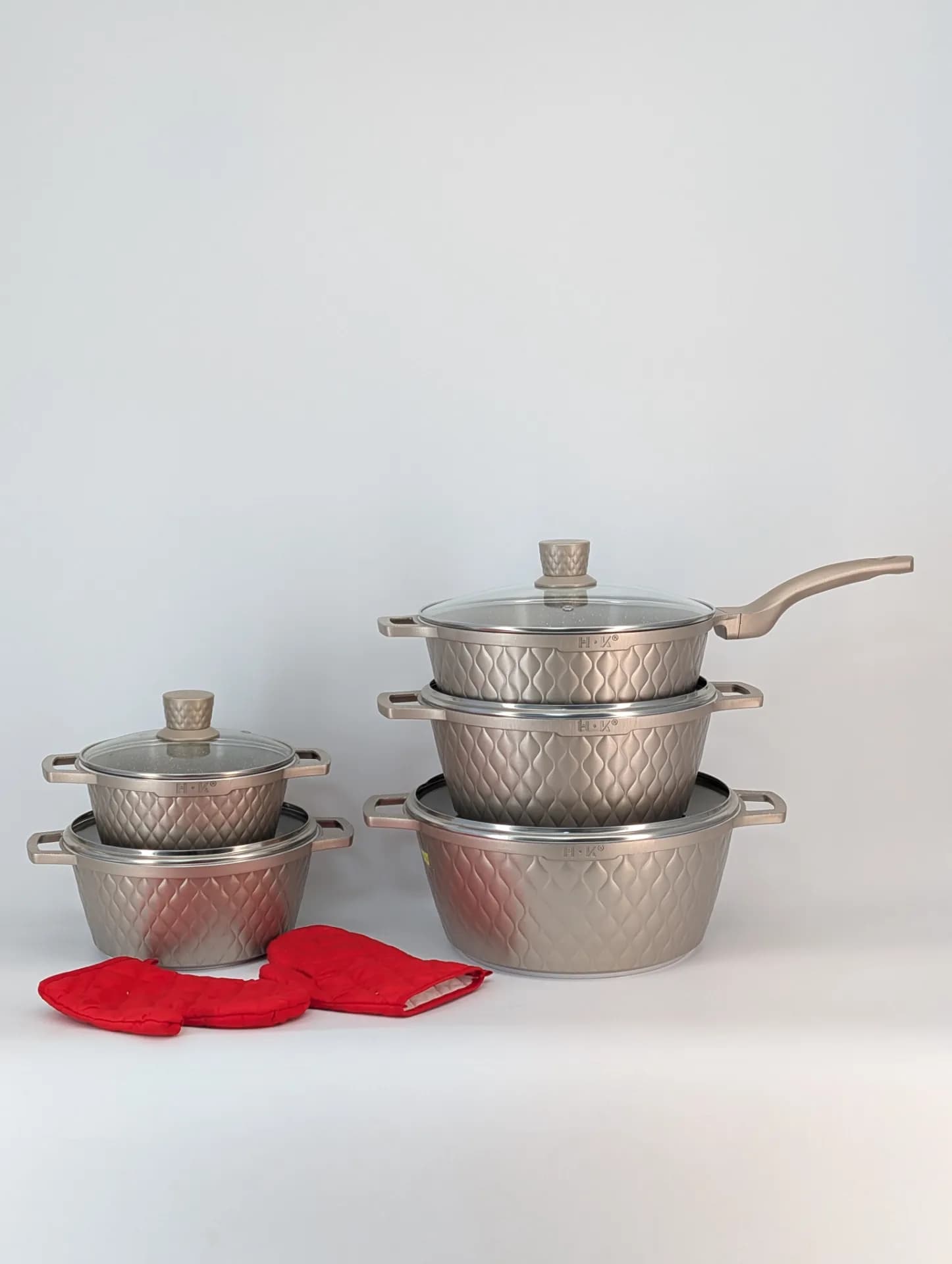 Unique Cookware 5pcs Set — view 5