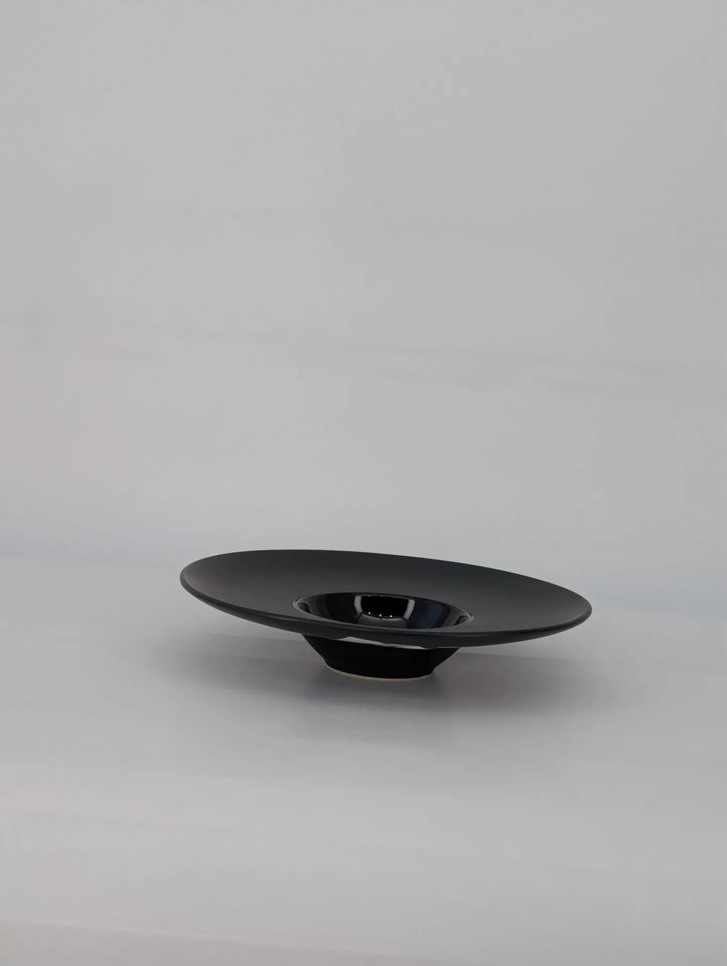 Black Pasta Plate — view 2