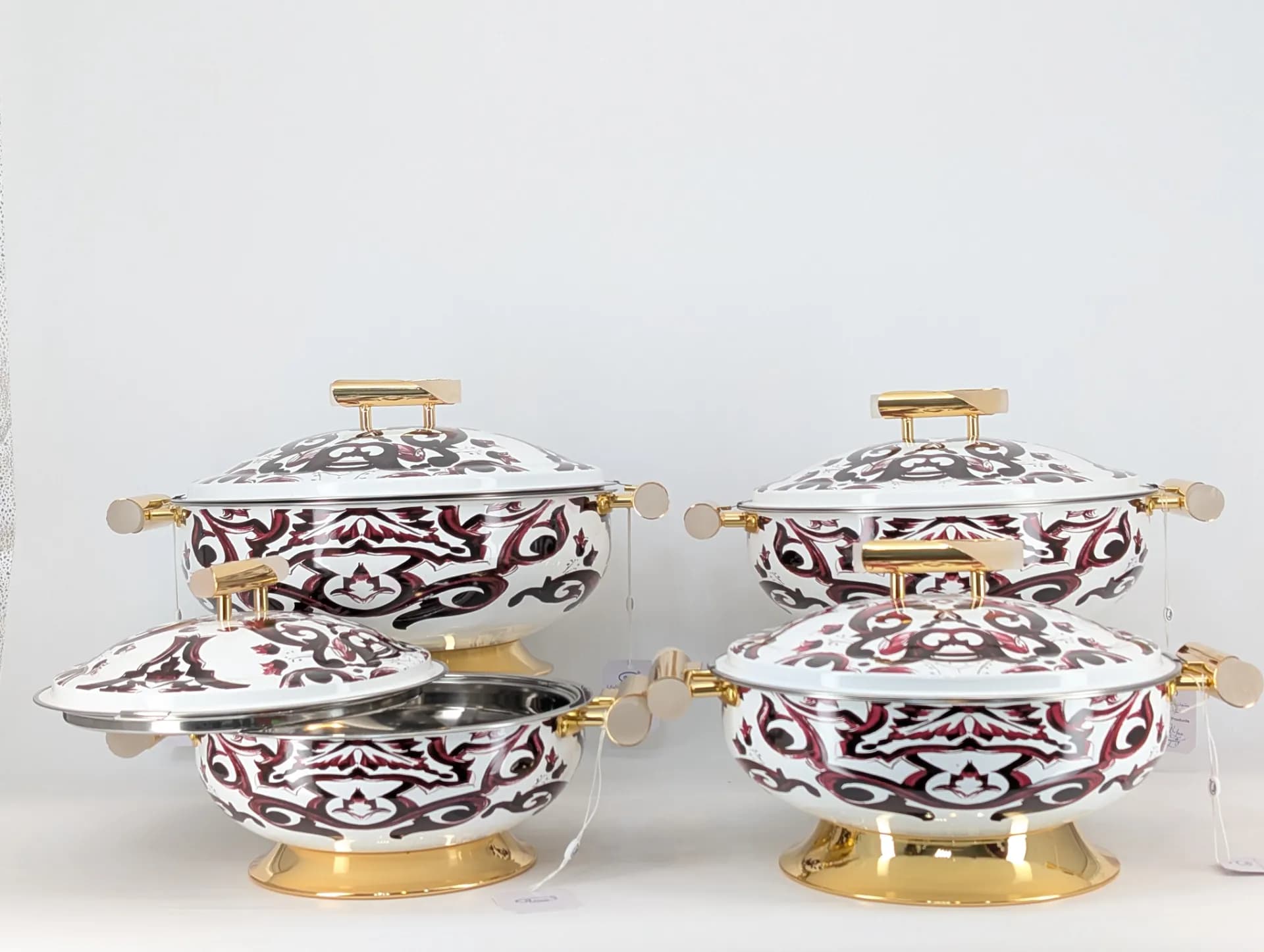 ANSA LUXURY COLLECTION SERVING DISH OF DIFF COLOURS X4PCS — view 1