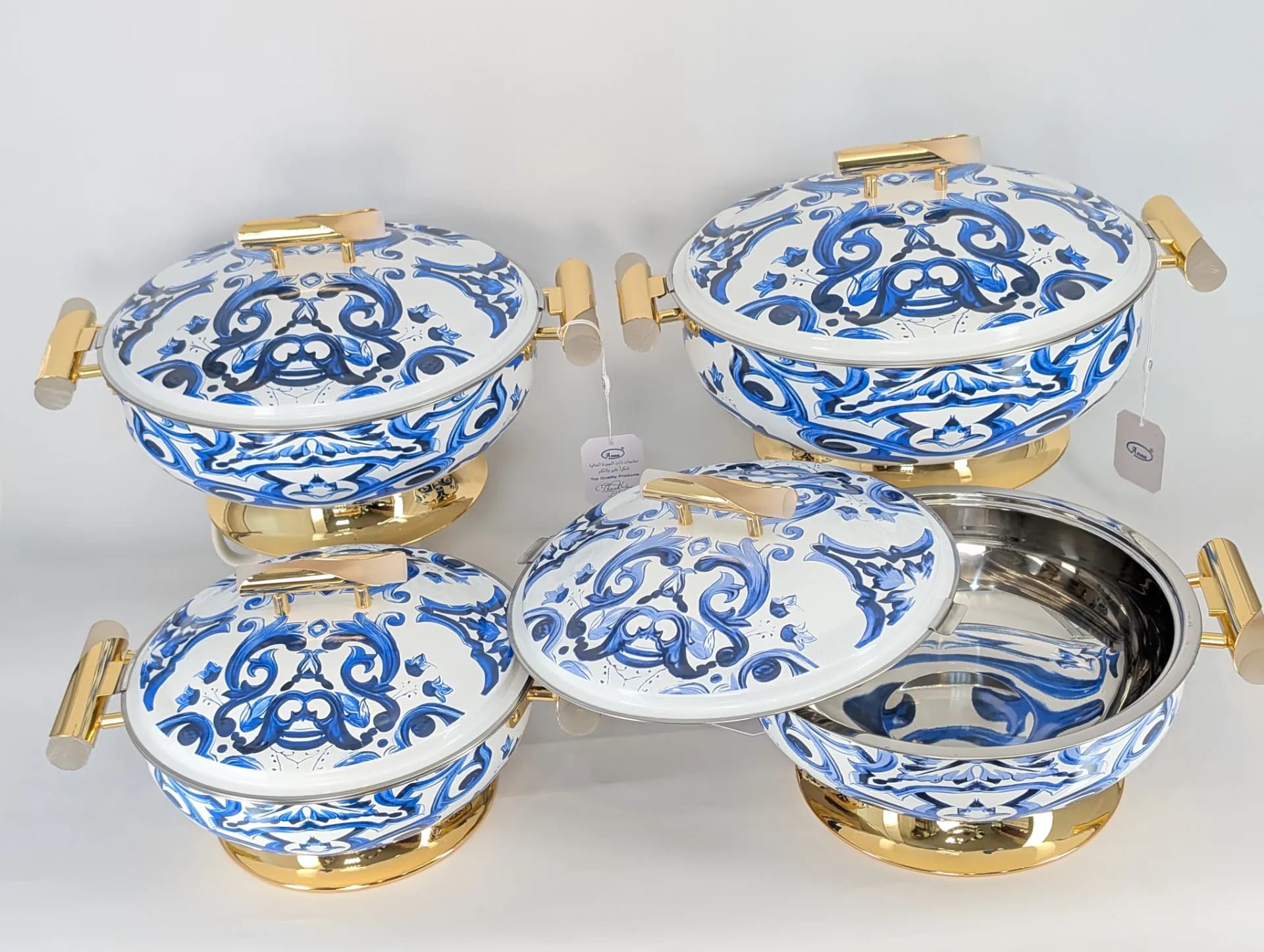ANSA LUXURY COLLECTION SERVING DISH OF DIFF COLOURS X4PCS — view 3