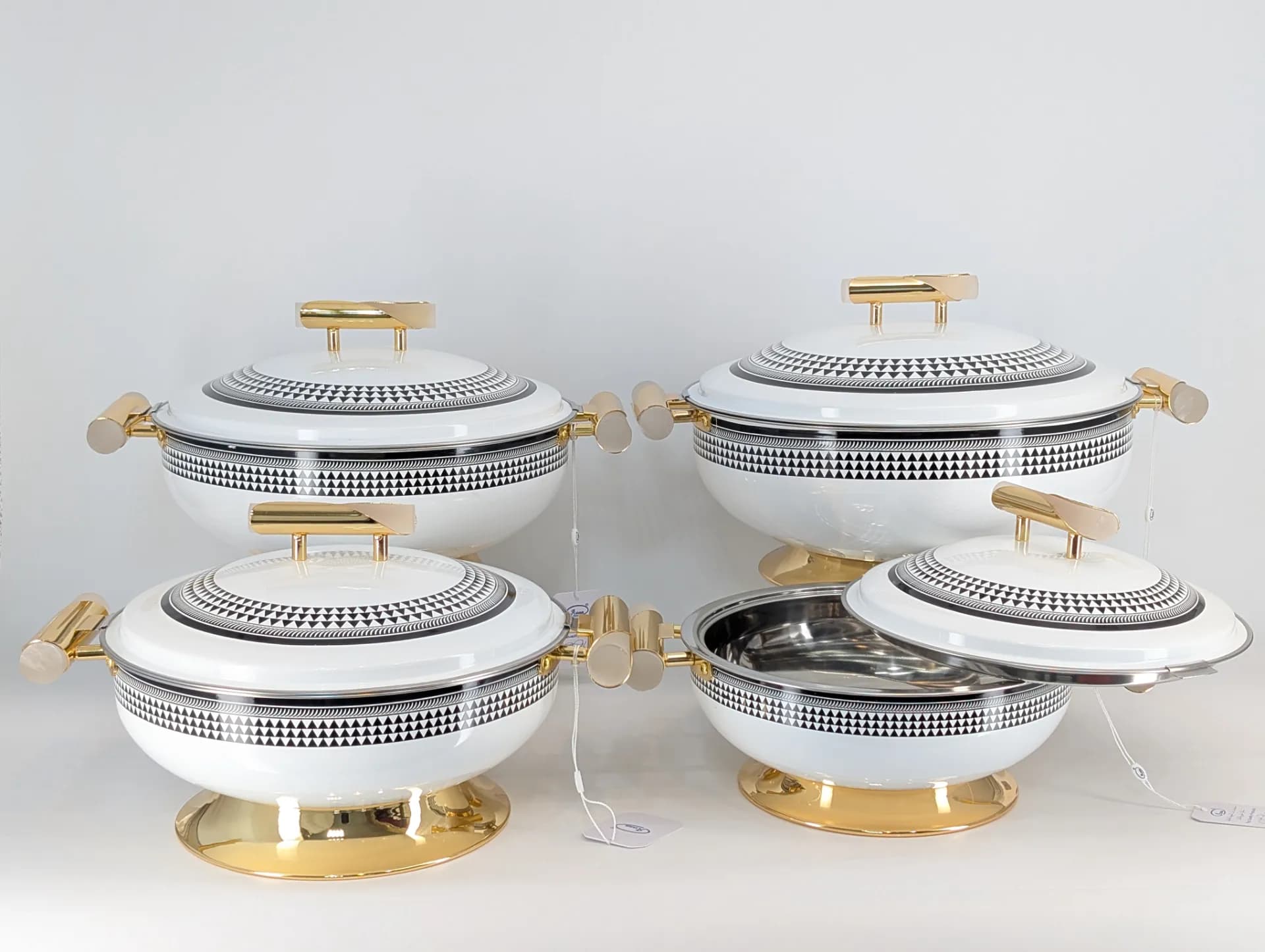 ANSA LUXURY COLLECTION SERVING DISH OF DIFF COLOURS X4PCS — view 5