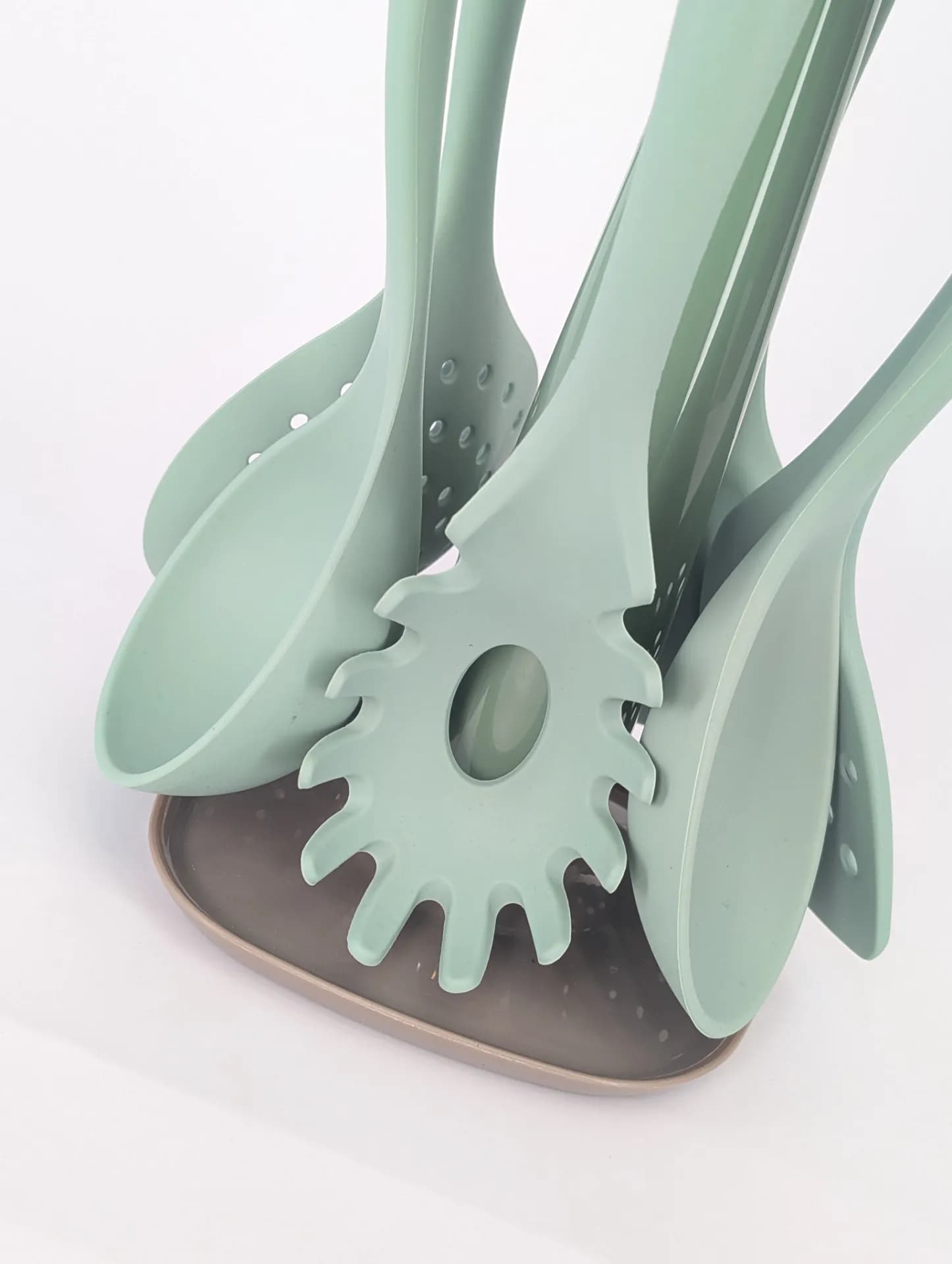Premium Kitchen Utensils Set x7pcs Silicone Spoons — view 5