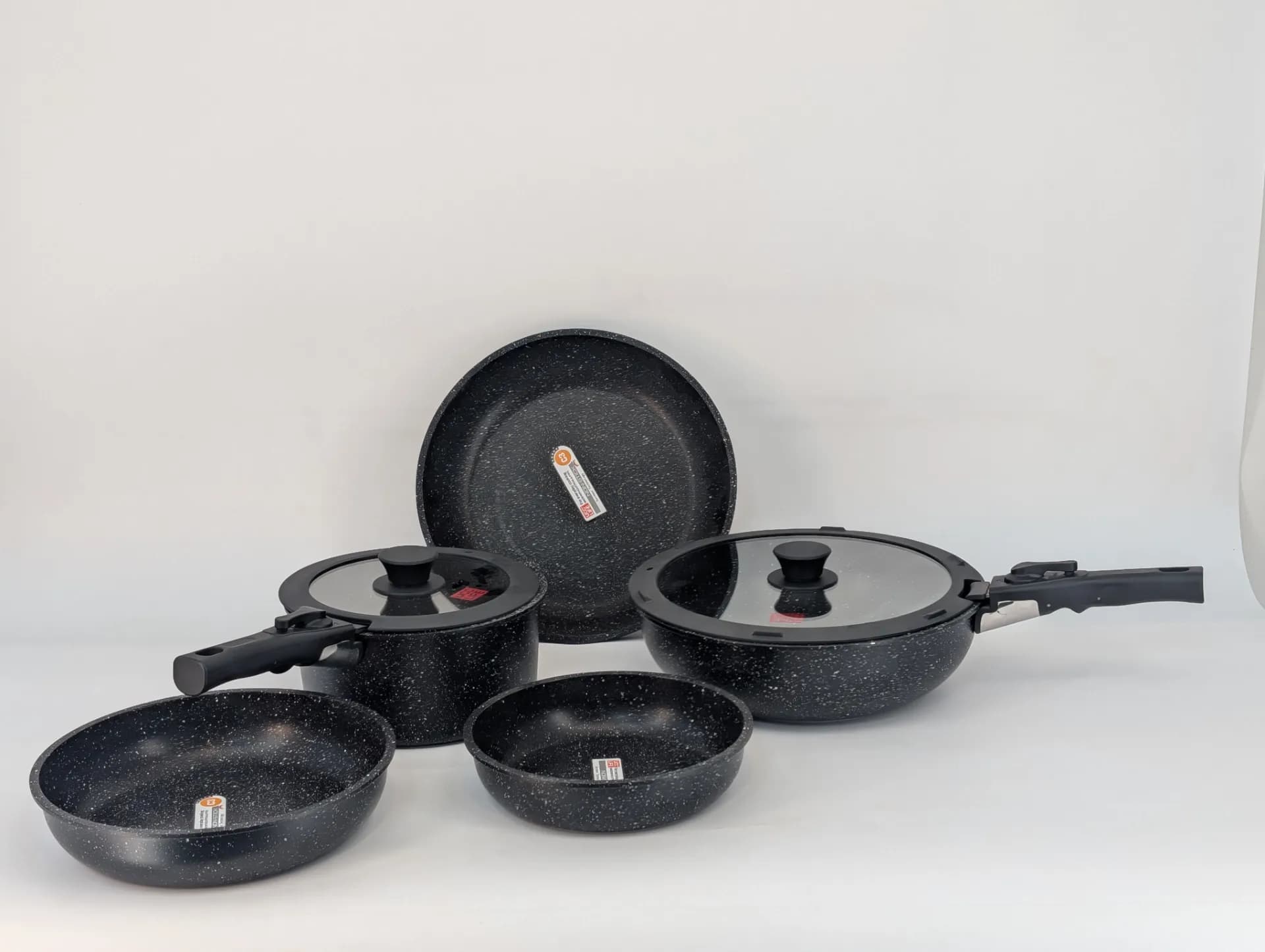 UCC LIFE Non Stick Cookware x7pcs — view 2