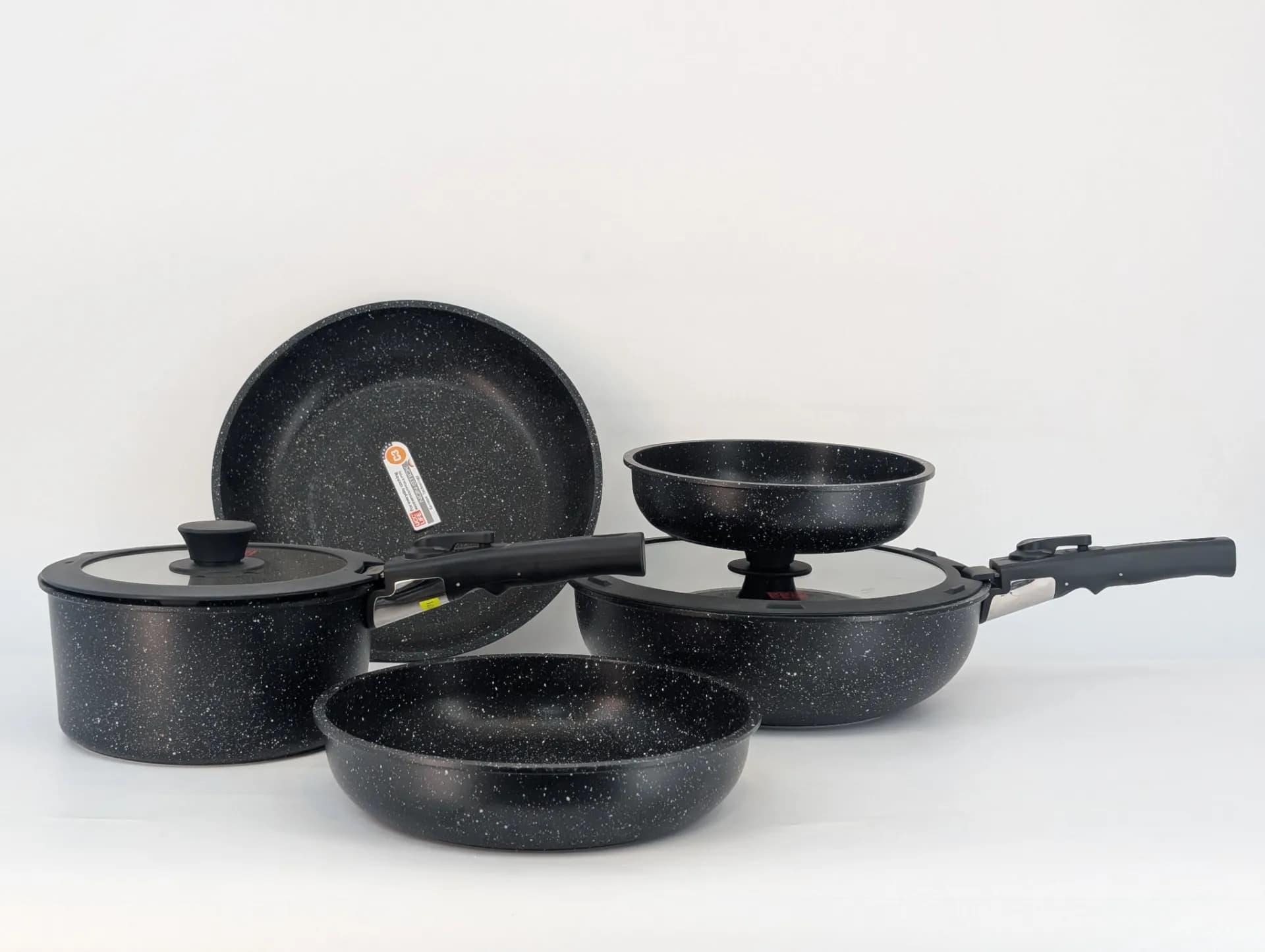UCC LIFE Non Stick Cookware x7pcs — view 3