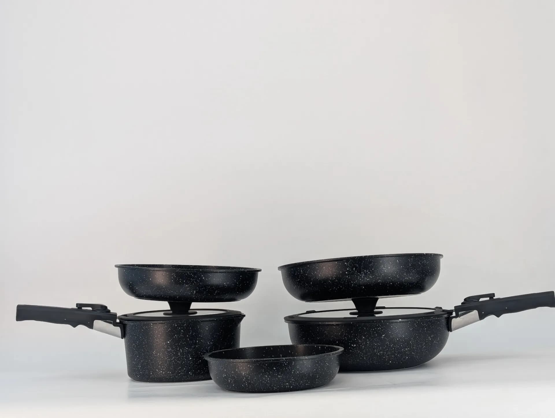 UCC LIFE Non Stick Cookware x7pcs — view 5