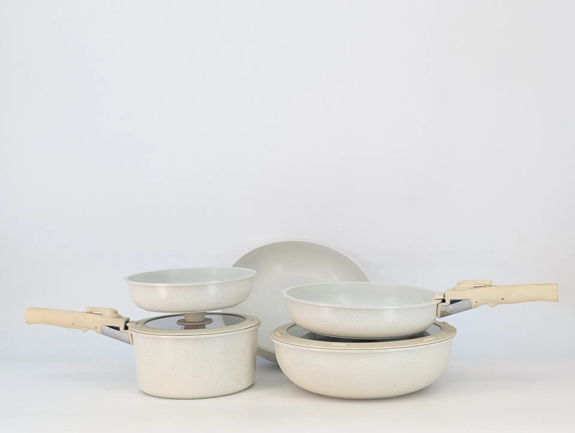 UCC LIFE Non Stick Cookware x7pcs — view 1