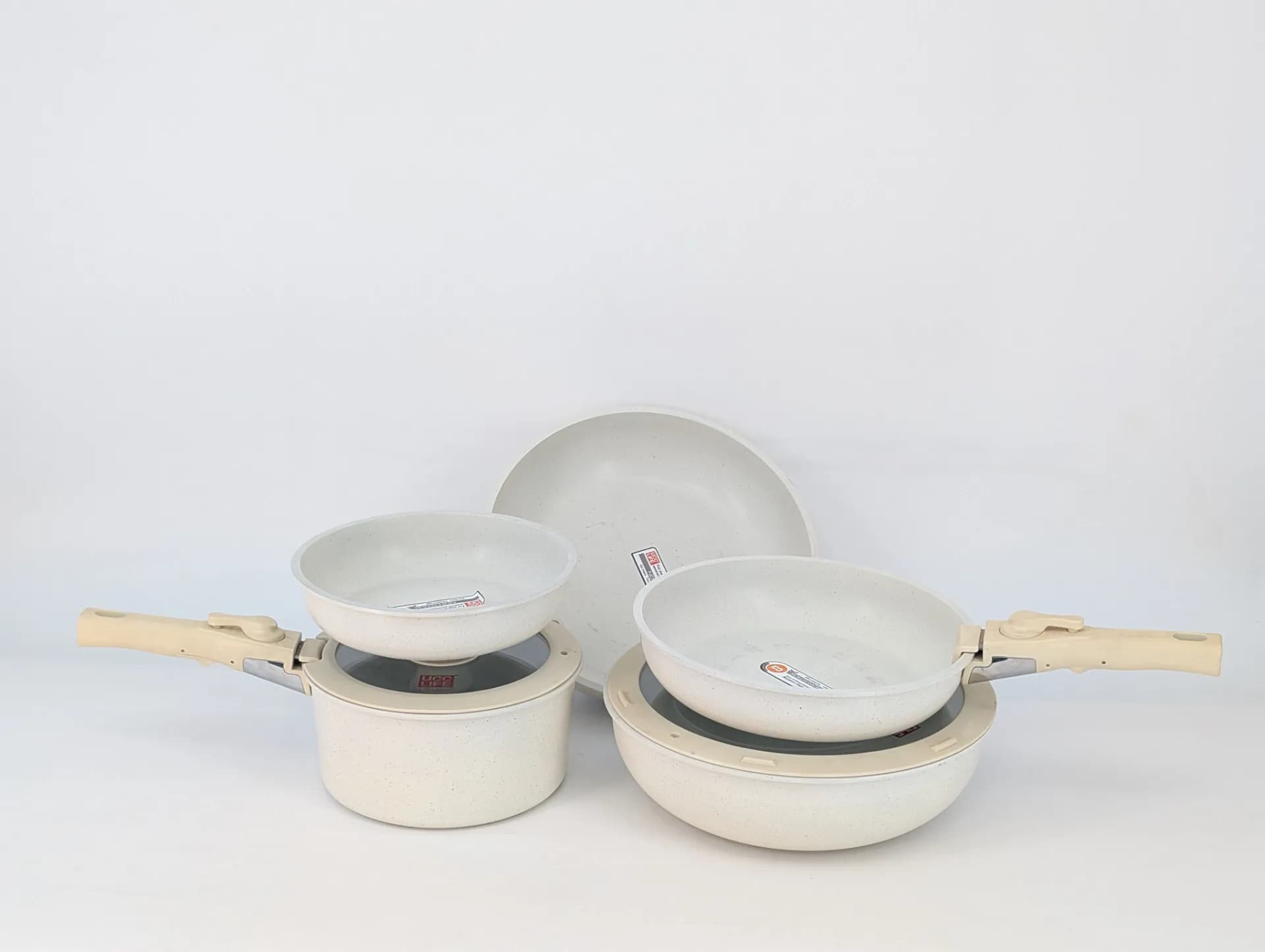 UCC LIFE Non Stick Cookware x7pcs — view 2