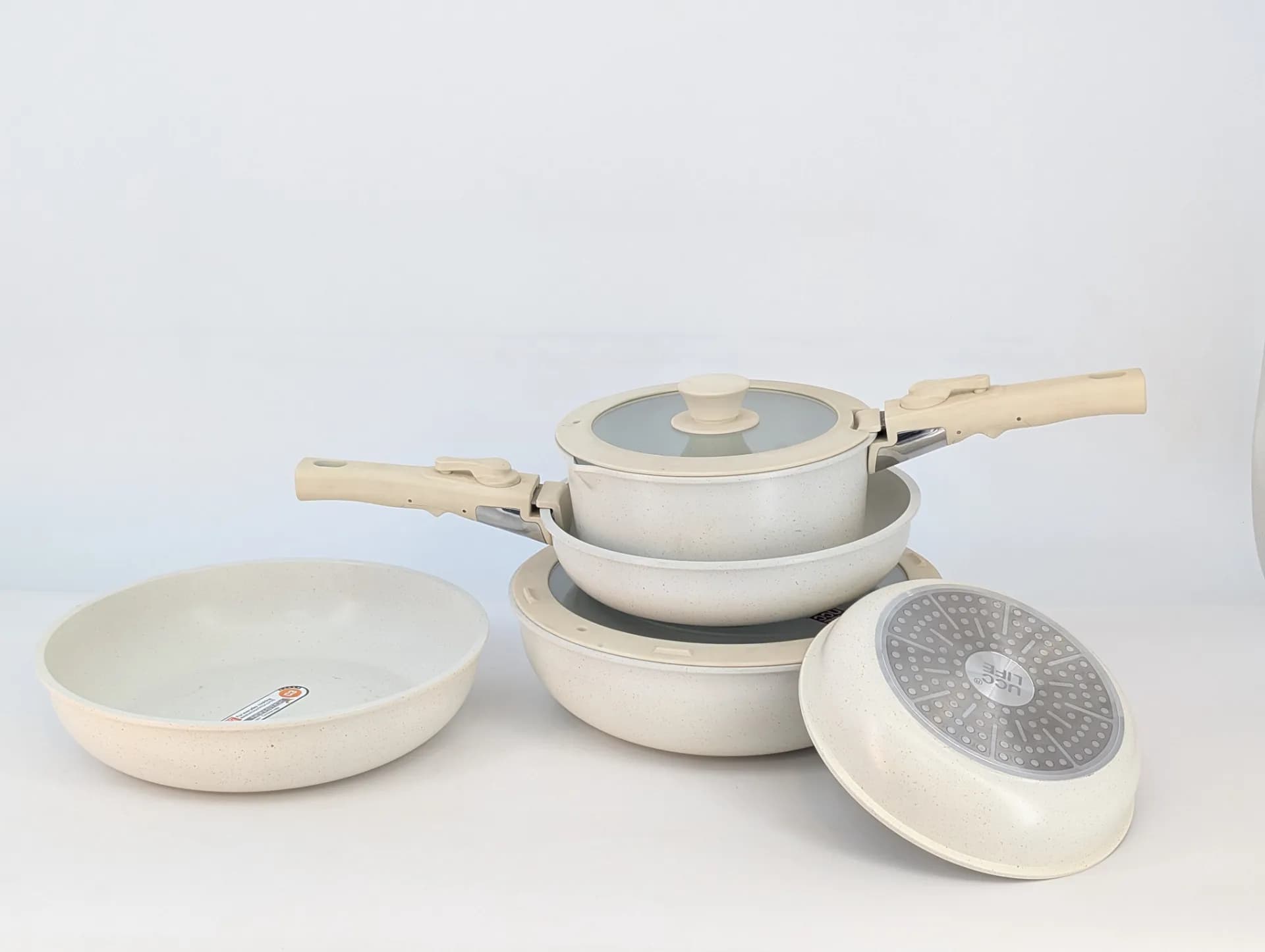 UCC LIFE Non Stick Cookware x7pcs — view 5