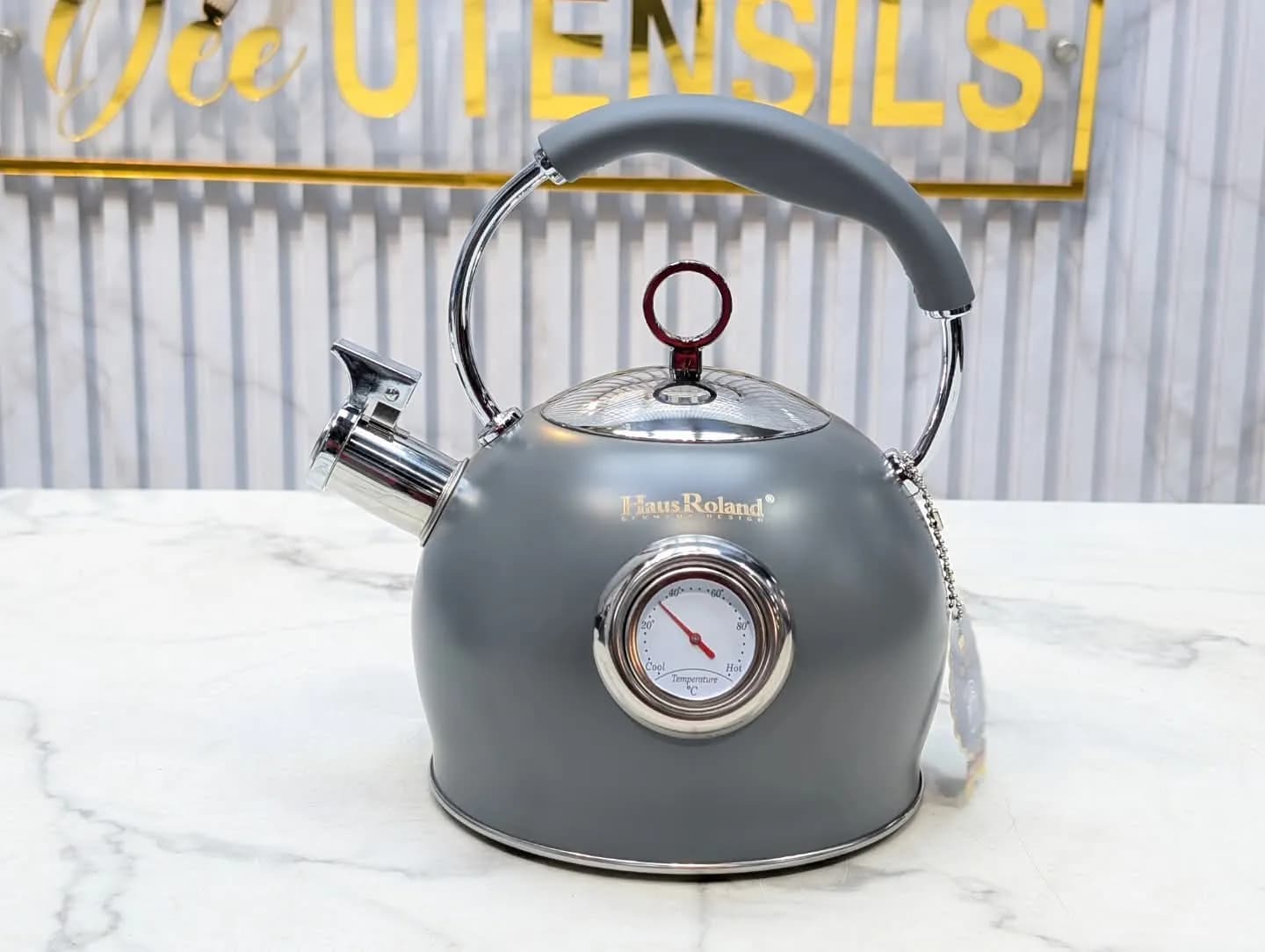 HausRoland Stainless Steel Whistling Kettle 3.0L — view 1