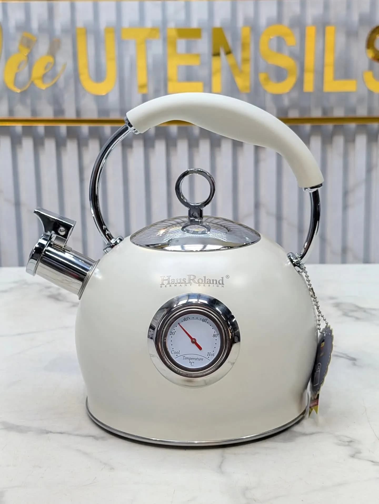 HausRoland Stainless Steel Whistling Kettle 3.0L — view 3