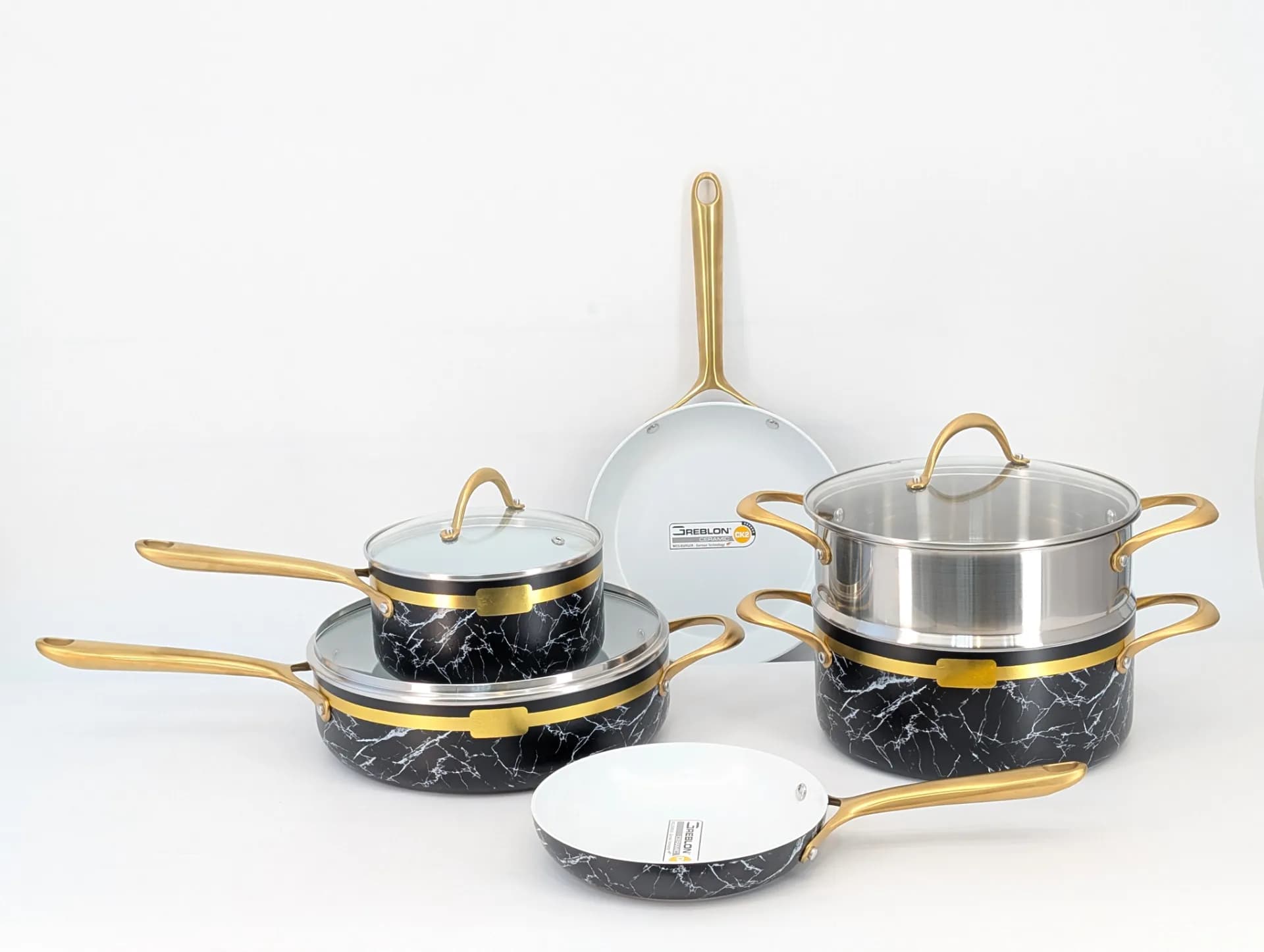 Matilda Induction Cookware Set x9pcs — view 4