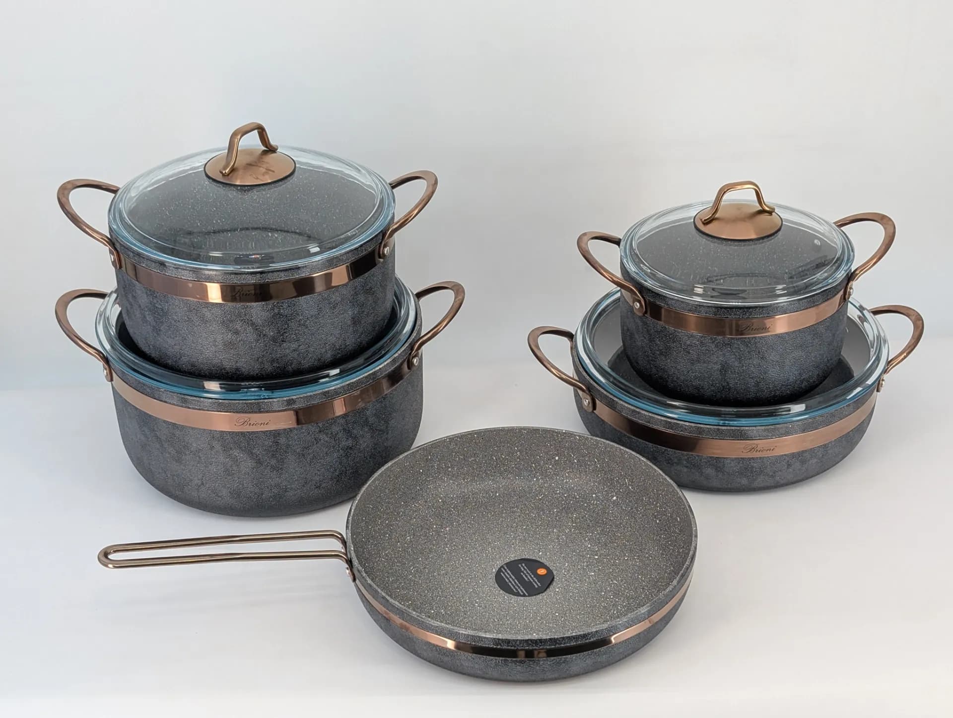Matilda Induction Cookware Set x9pcs — view 1