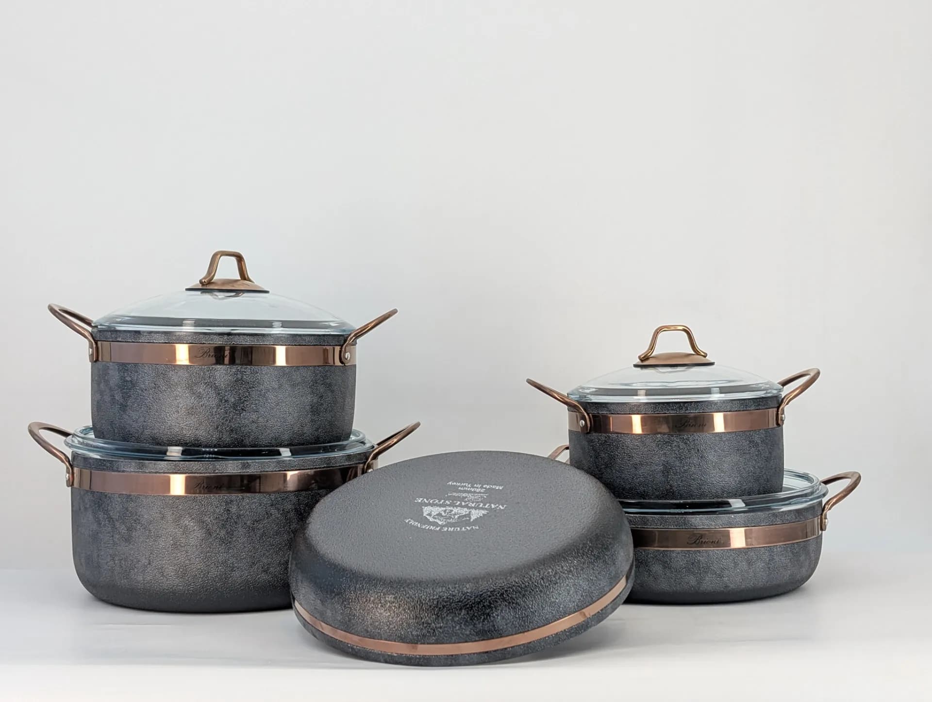 Matilda Induction Cookware Set x9pcs — view 3