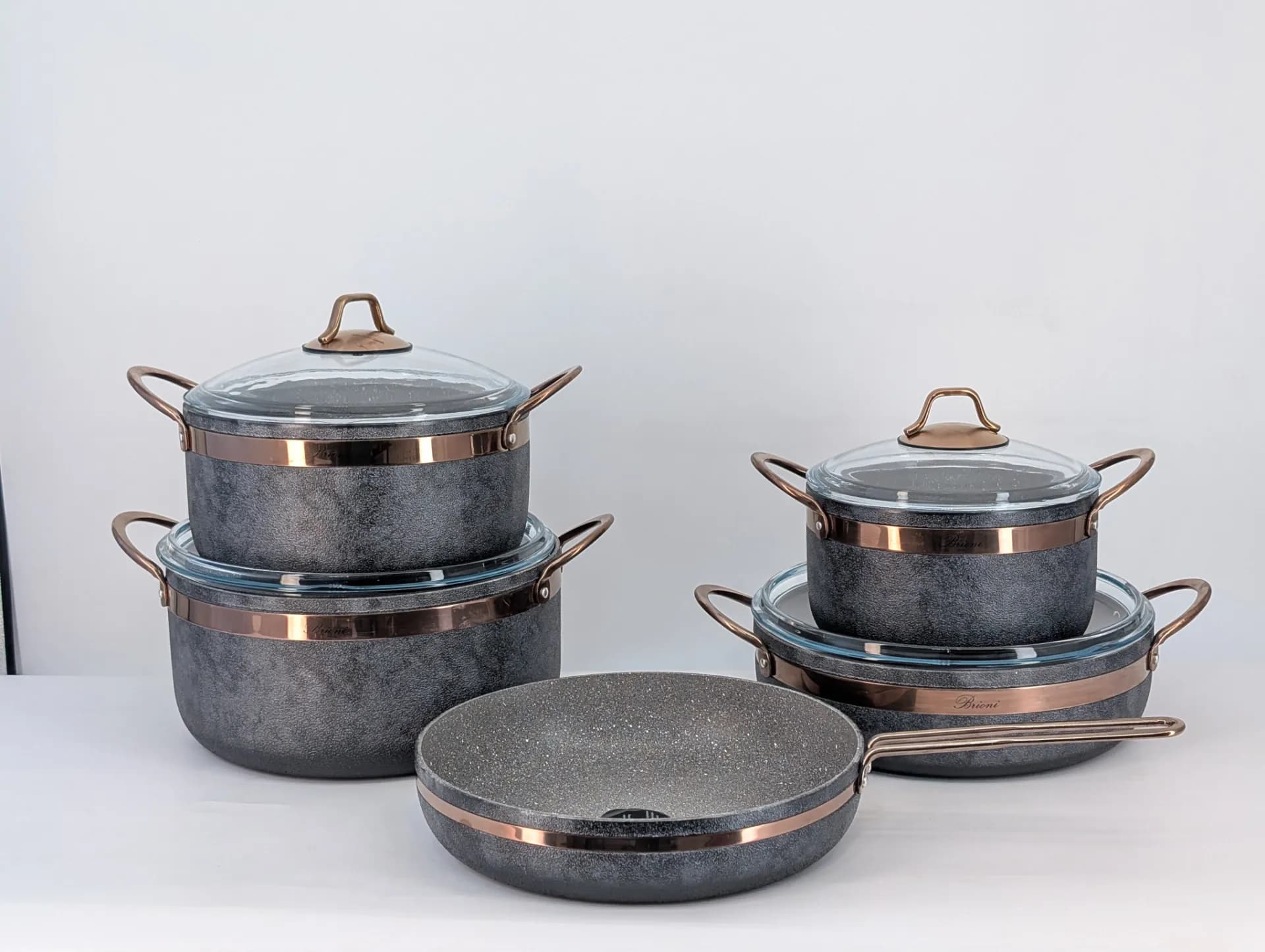 Matilda Induction Cookware Set x9pcs — view 4