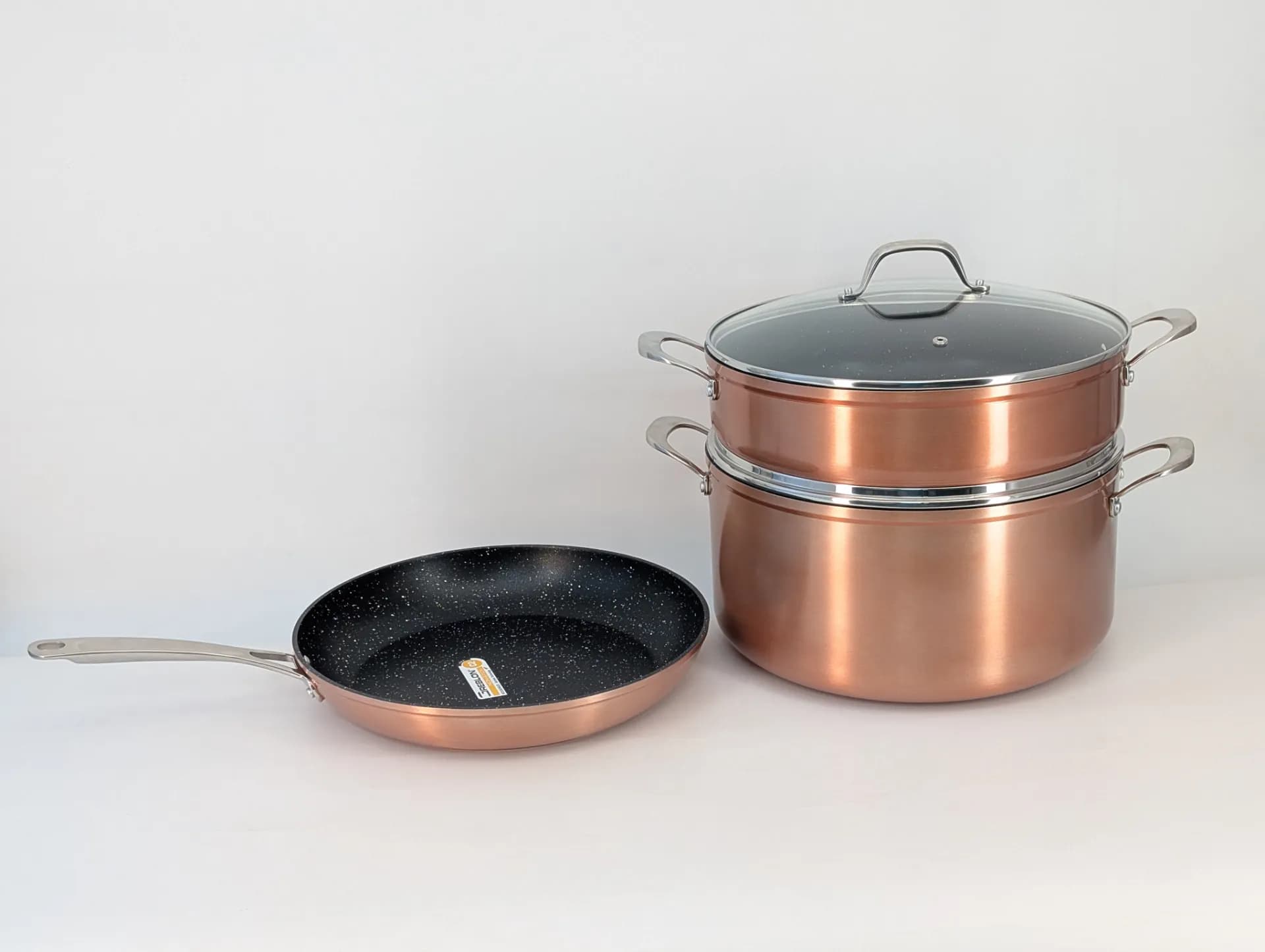 Greblon Non stick cookware x5pcs — view 3