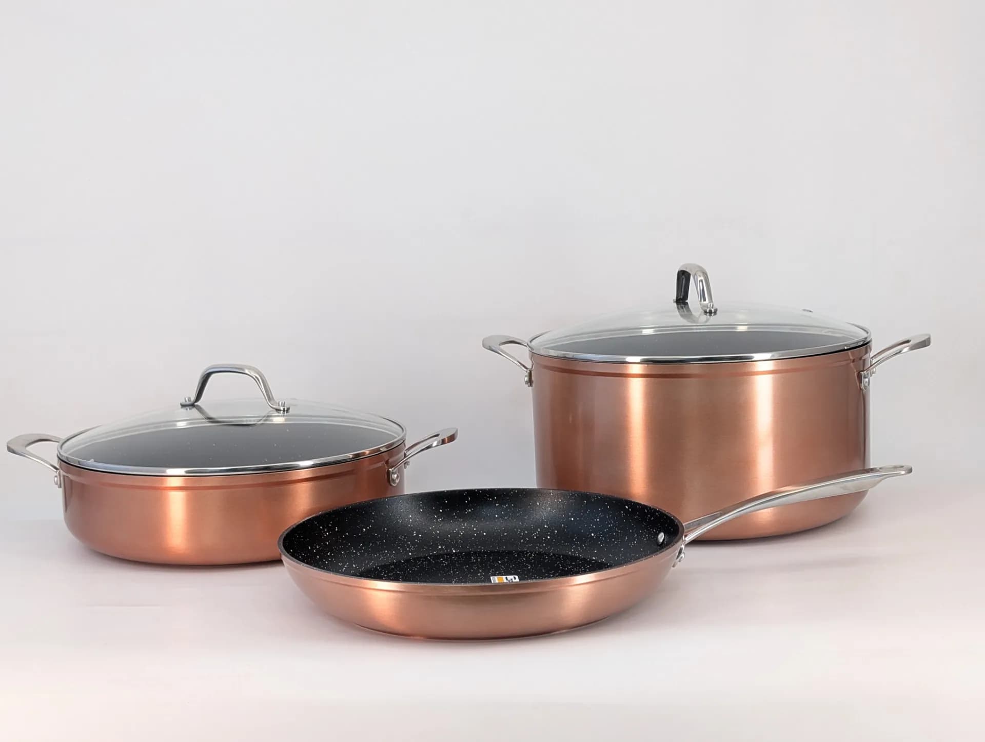 Greblon Non stick cookware x5pcs — view 4
