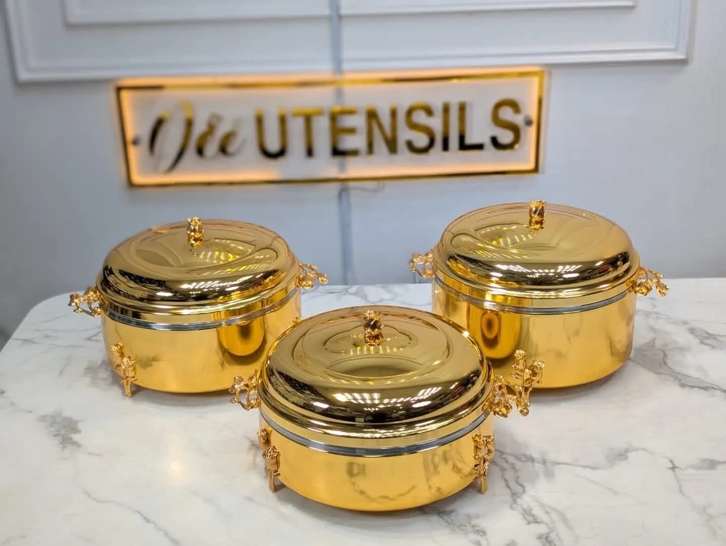 EJSHE HOTPOT WARMER (GOLD) x3pcs — view 1