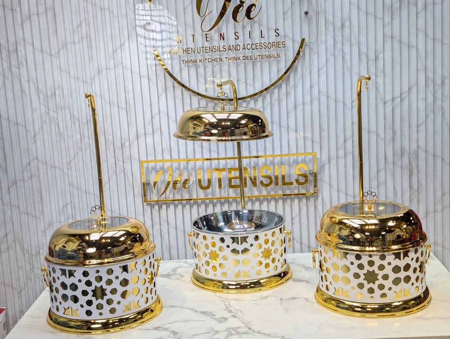 ALMARJAN Chaffing Dish x3pcs — view 1