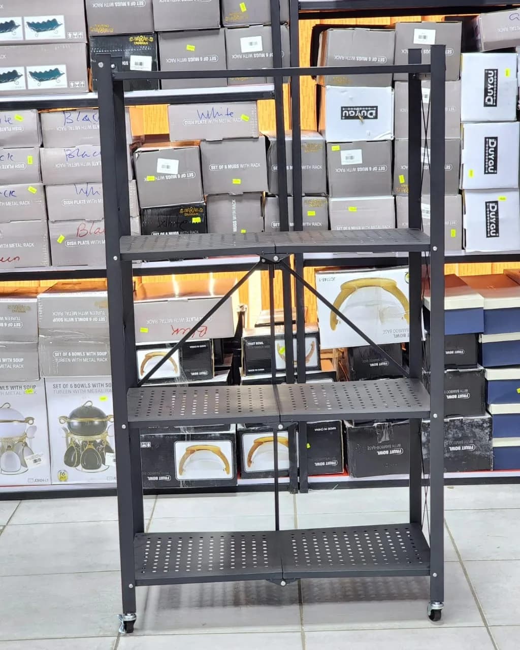 Foldable/Stackable Kitchen Rack — view 1