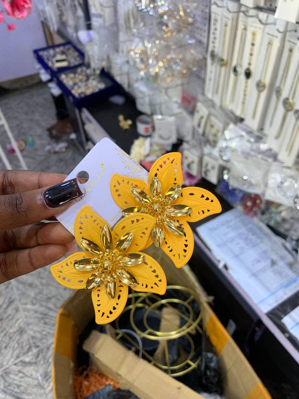 Bold & Elegant Statement Earrings — view 3