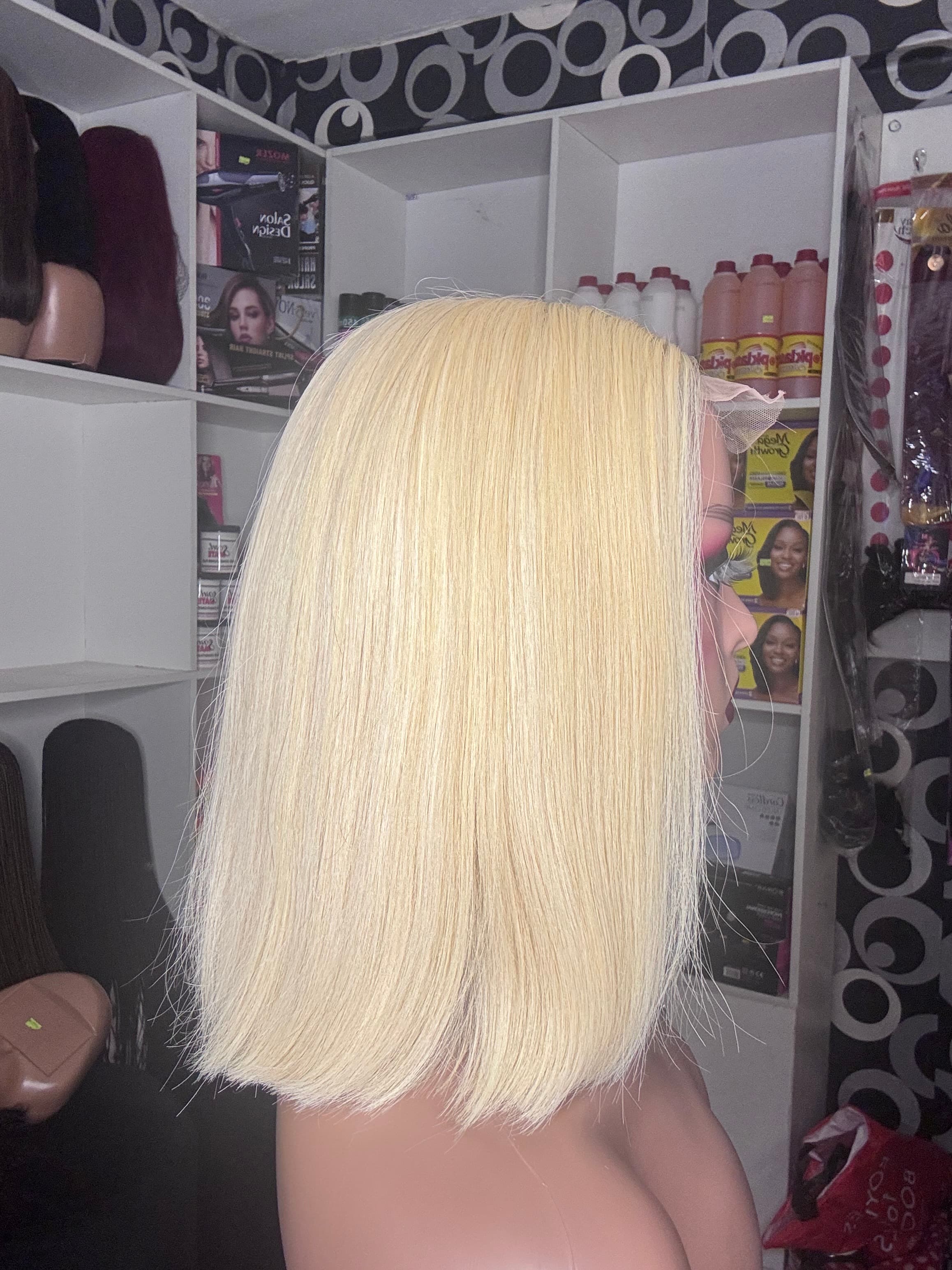 Blonde Bob Lace Front Wig — view 2