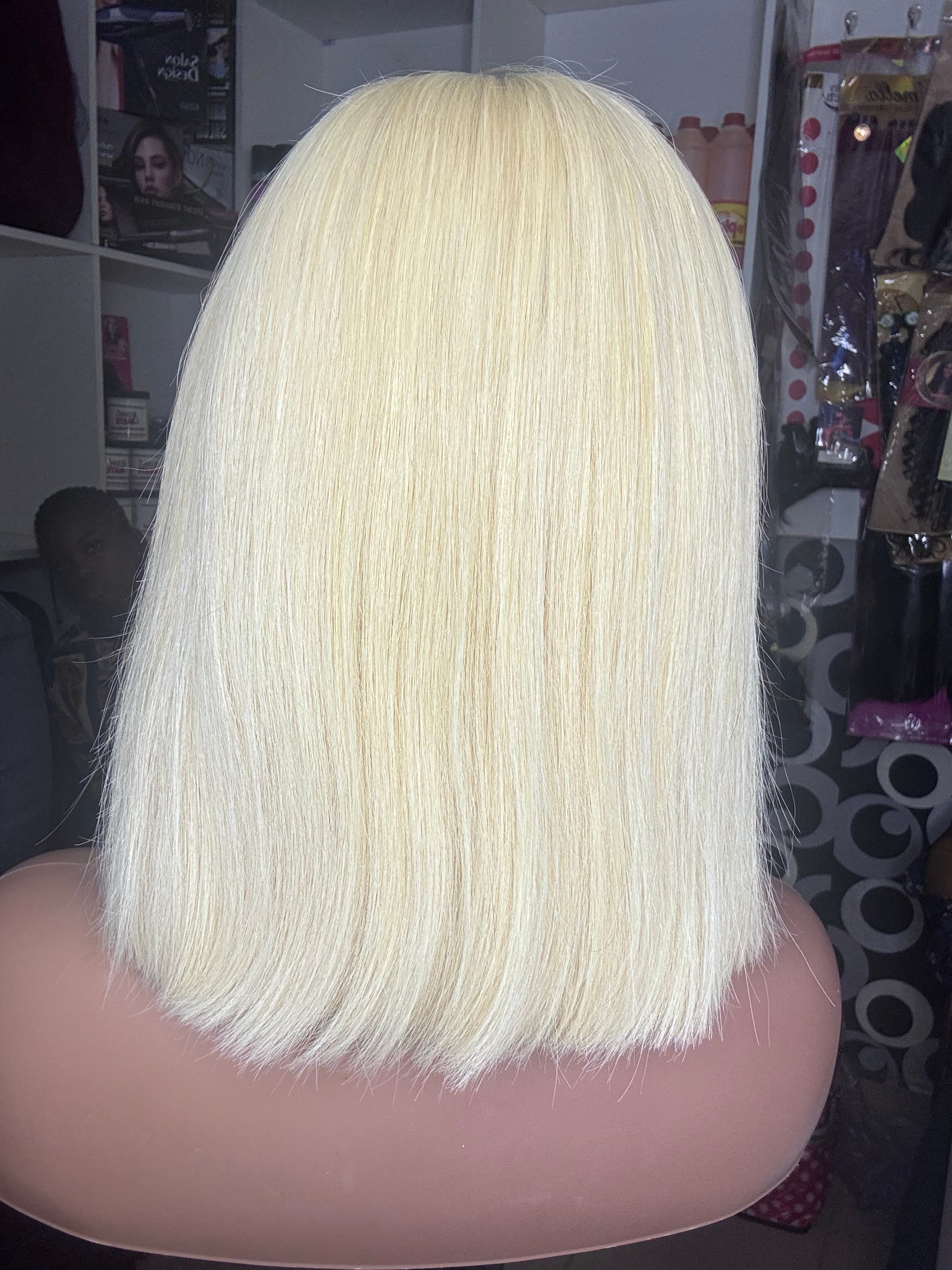 Blonde Bob Lace Front Wig — view 3