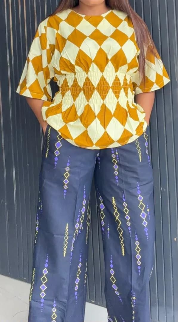 2piece Smokey Ankara 2piece — view 4