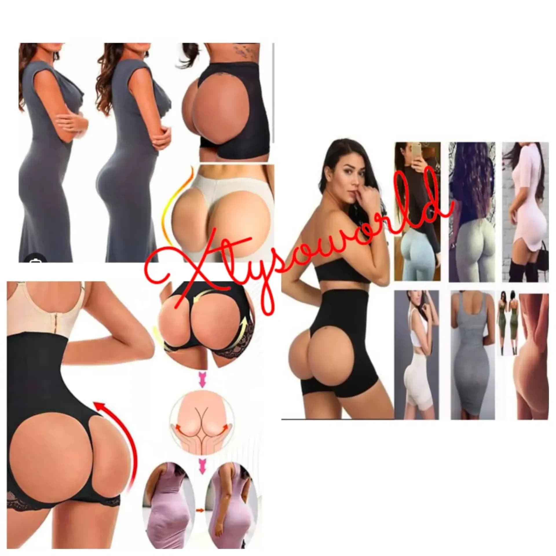 Tummy control butt shaper