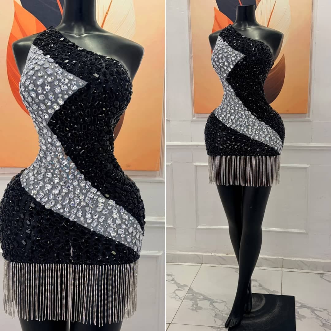 Luxury Crystal Dress — view 4